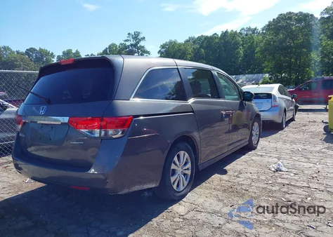 2016 Honda Odyssey Se from USA, damaged, VIN 5FNRL5H32GB007733